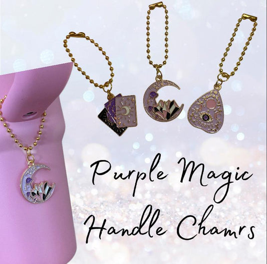 Purple Magic Handle Charms