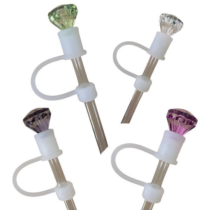 Halloween Bundle - (4) Interchangeable Diamond Straw Toppers for 10 mm Straws