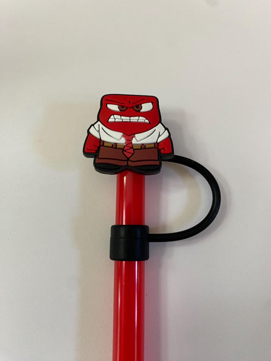 1 Deluxe Anger Straw Topper for 10 mm Straws