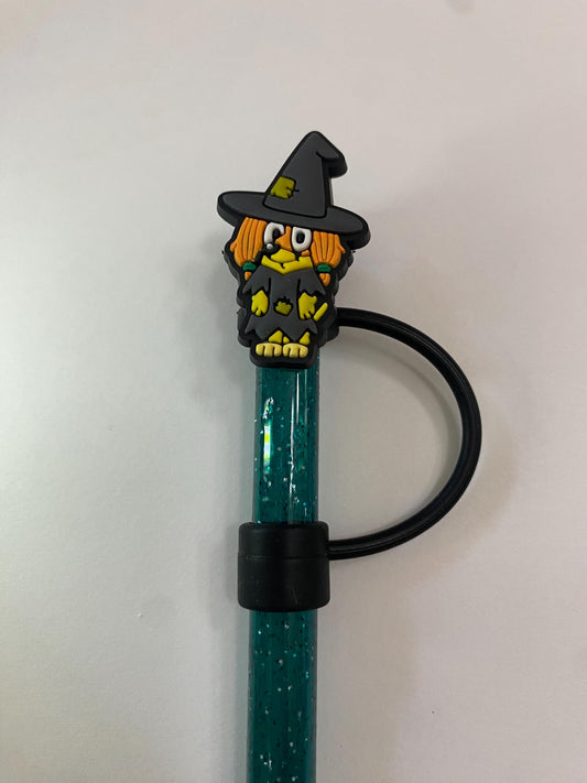 1 Deluxe Indy Witch Straw Topper for 10 mm Straws