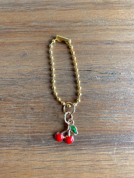 Petite Cherries Handle Charm