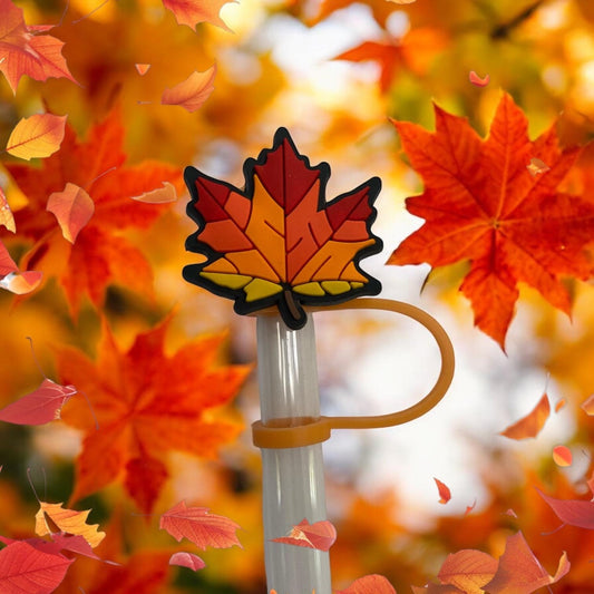 Maple Leaf Topper for 10 mm Straws