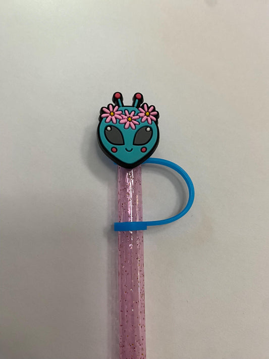 Flower Alien Straw Topper for 10 mm Straws