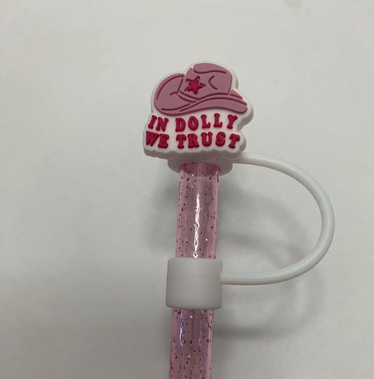 In Doll We Trust Straw Topper for 10 mm Straws