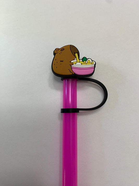 Capybara Straw Topper for 10 mm Straws