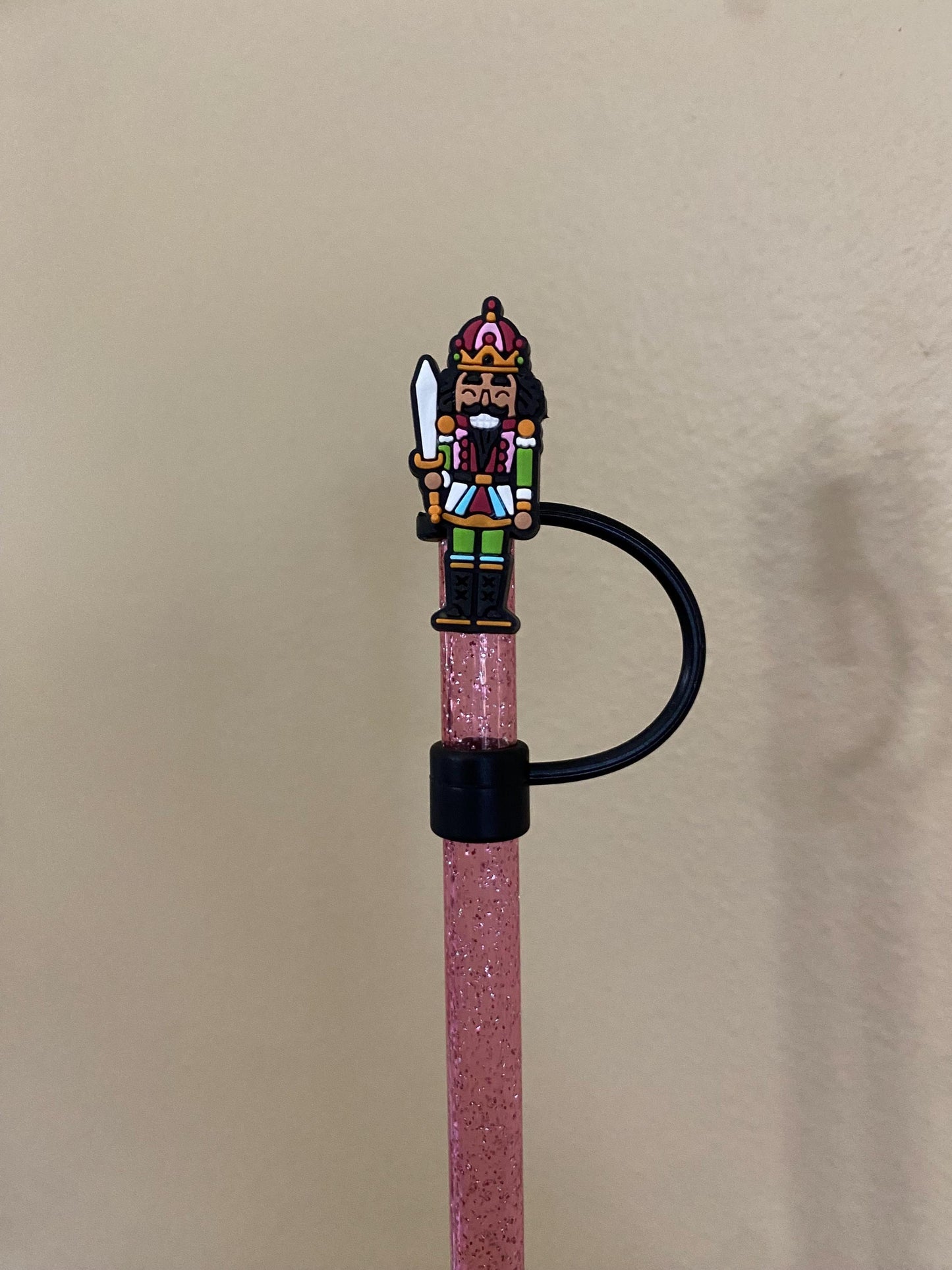 1 Deluxe Nutcracker Straw Topper for 10 mm Straws