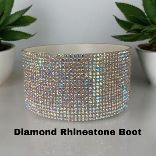 Diamond Rhinestone Silicone Tumbler Boot
