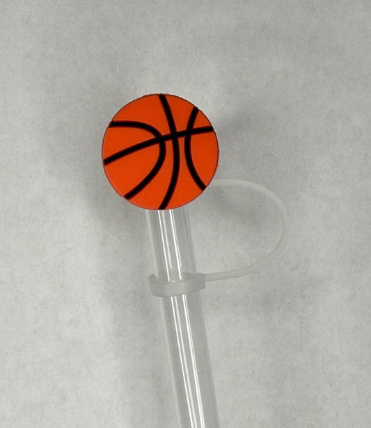 Basketball Straw Topper for 10 mm Straws