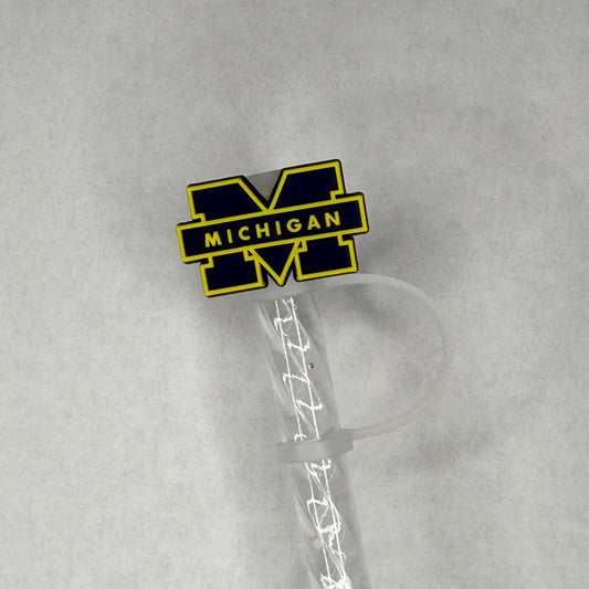 Go Blue! Straw Topper for 10 mm Straws