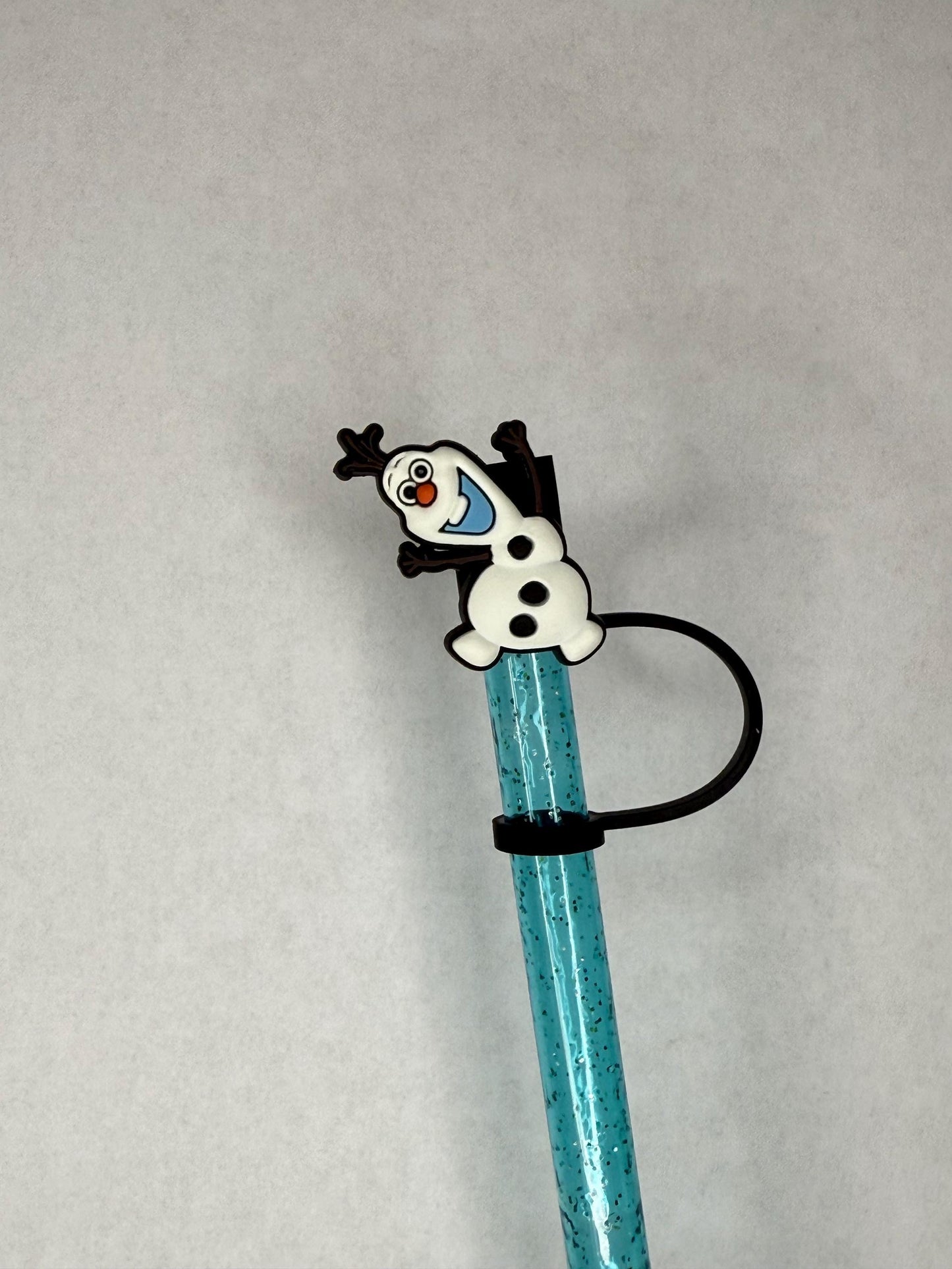 Silly Snowman Straw Topper for 10 mm Straws